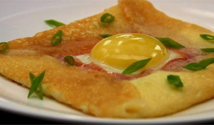 French Egg Crepes With Ham And Cheese S And A Recipes