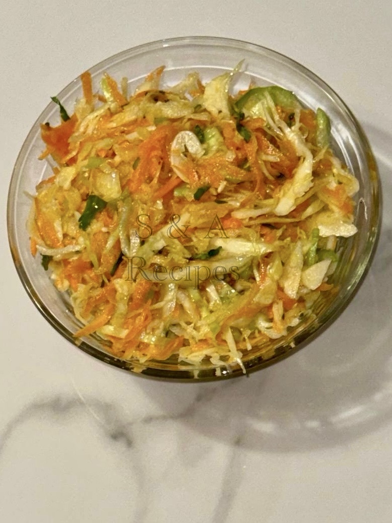 Cabbage and Cucumber Salad